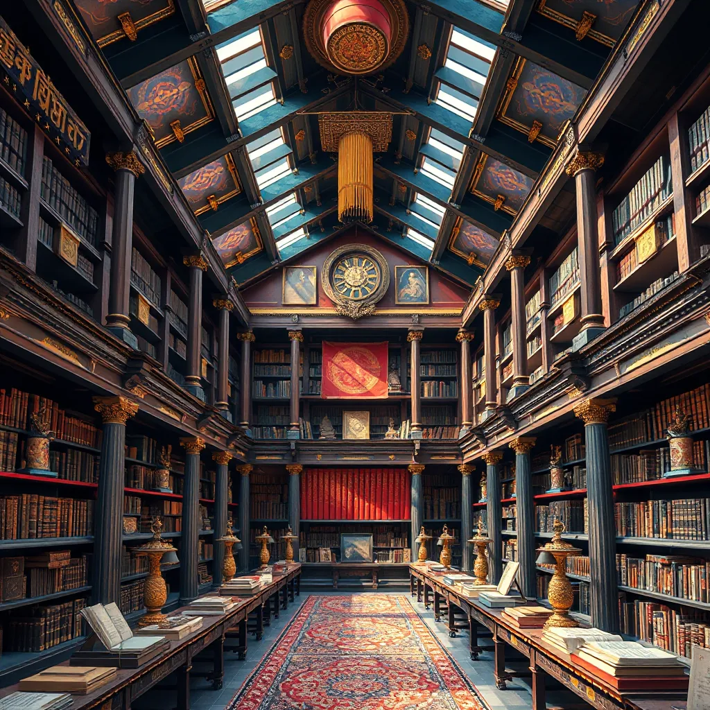 Exploring the History of Sakya Monastery's Iconic Library : MysteryLores