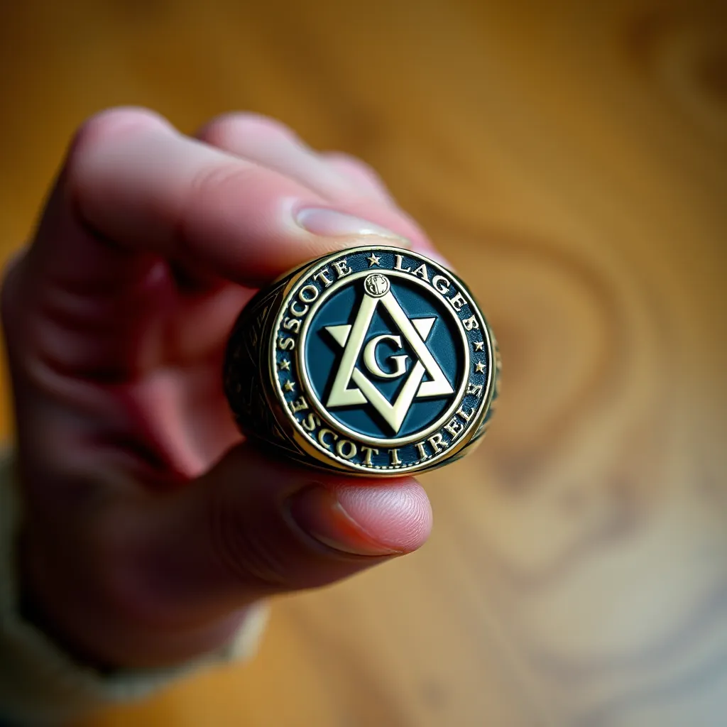 Explore the Significance of the Scottish Rite Ring : MysteryLores