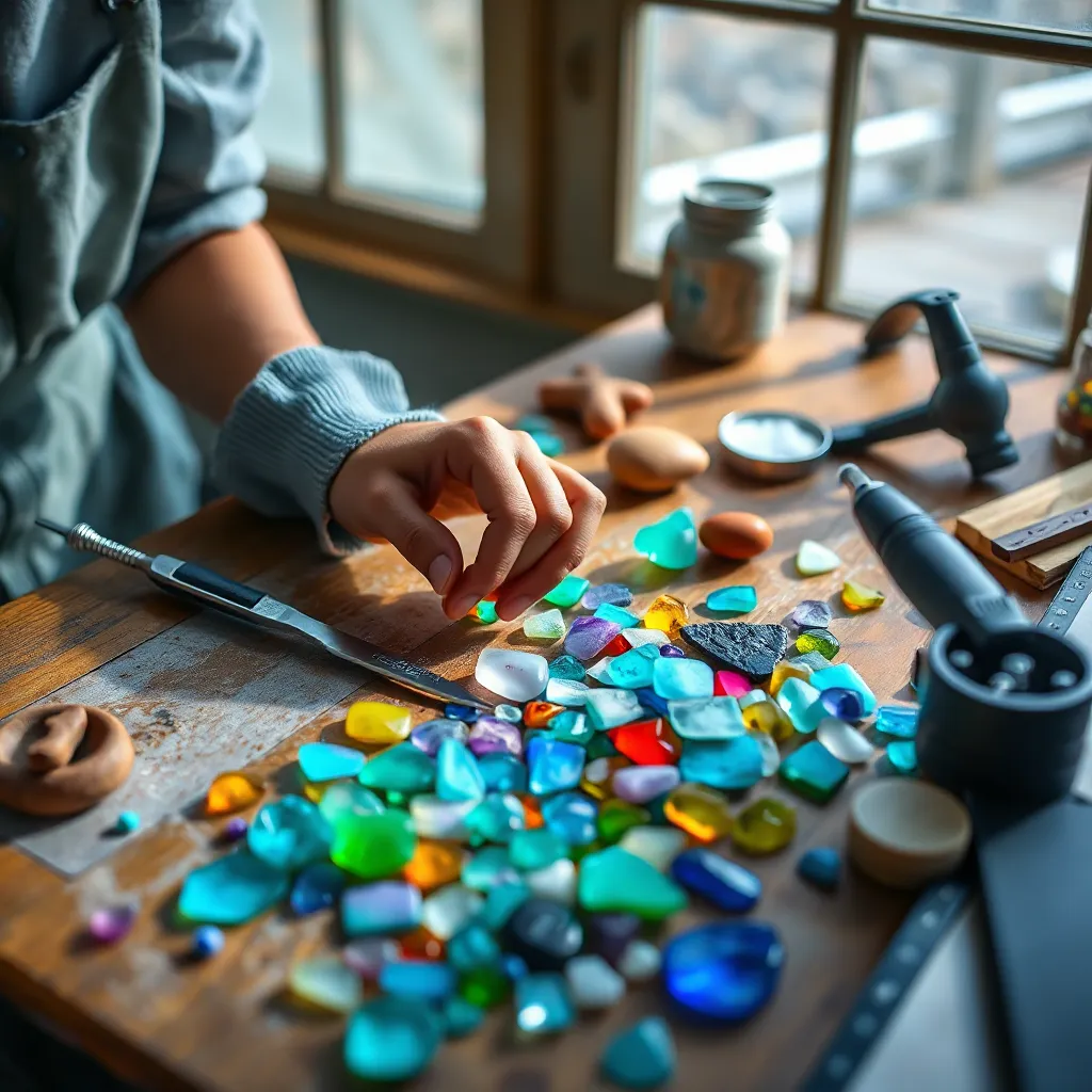 Using Seaglass to Craft Your Own Runes: A Guide : MysteryLores