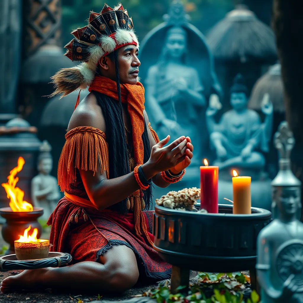 Shamnan Ritual Shamans Banished: The Shift from Heaven to Rituals : MysteryLores