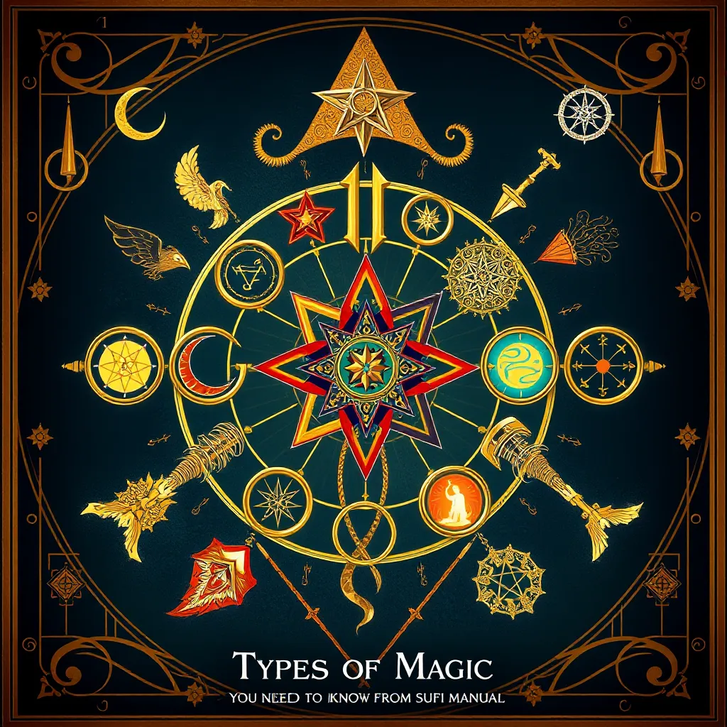 13 Types of Magic You Need to Know from Sufi Manual : MysteryLores