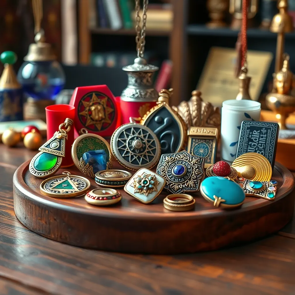 Talisman Display Exploring the Mystique of Talismans and Their Uses : MysteryLores