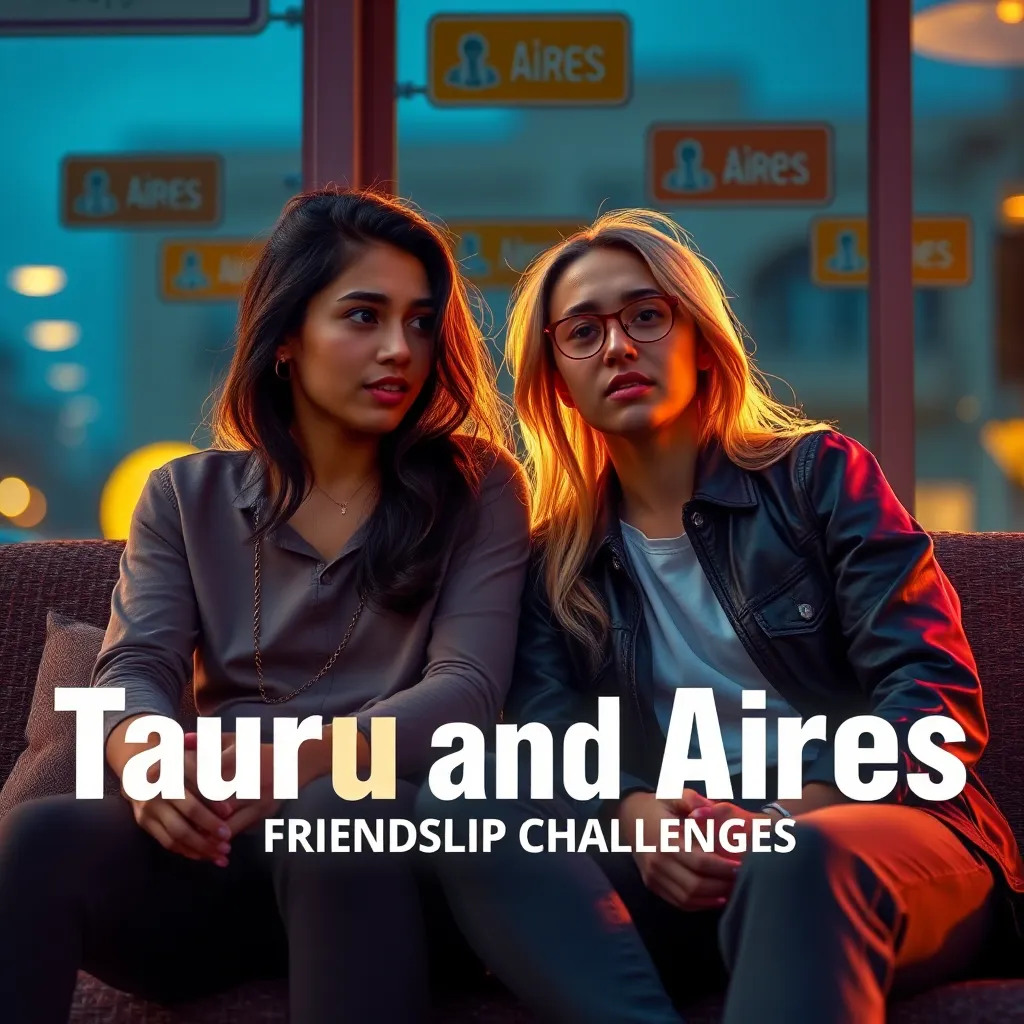 Navigating Taurus and Aires Friendship Challenges : MysteryLores