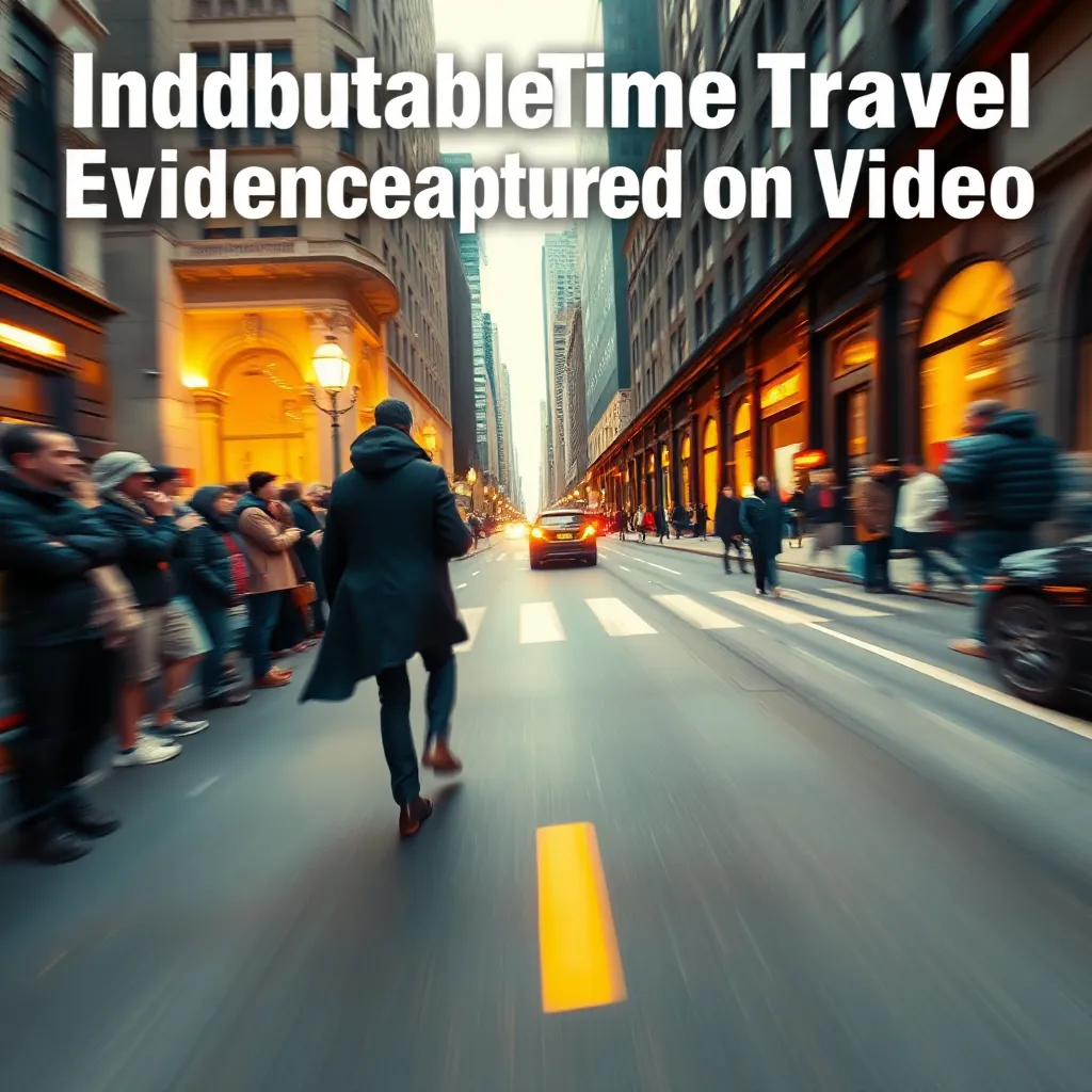 Indisputable Time Travel Evidence Captured on Video : MysteryLores