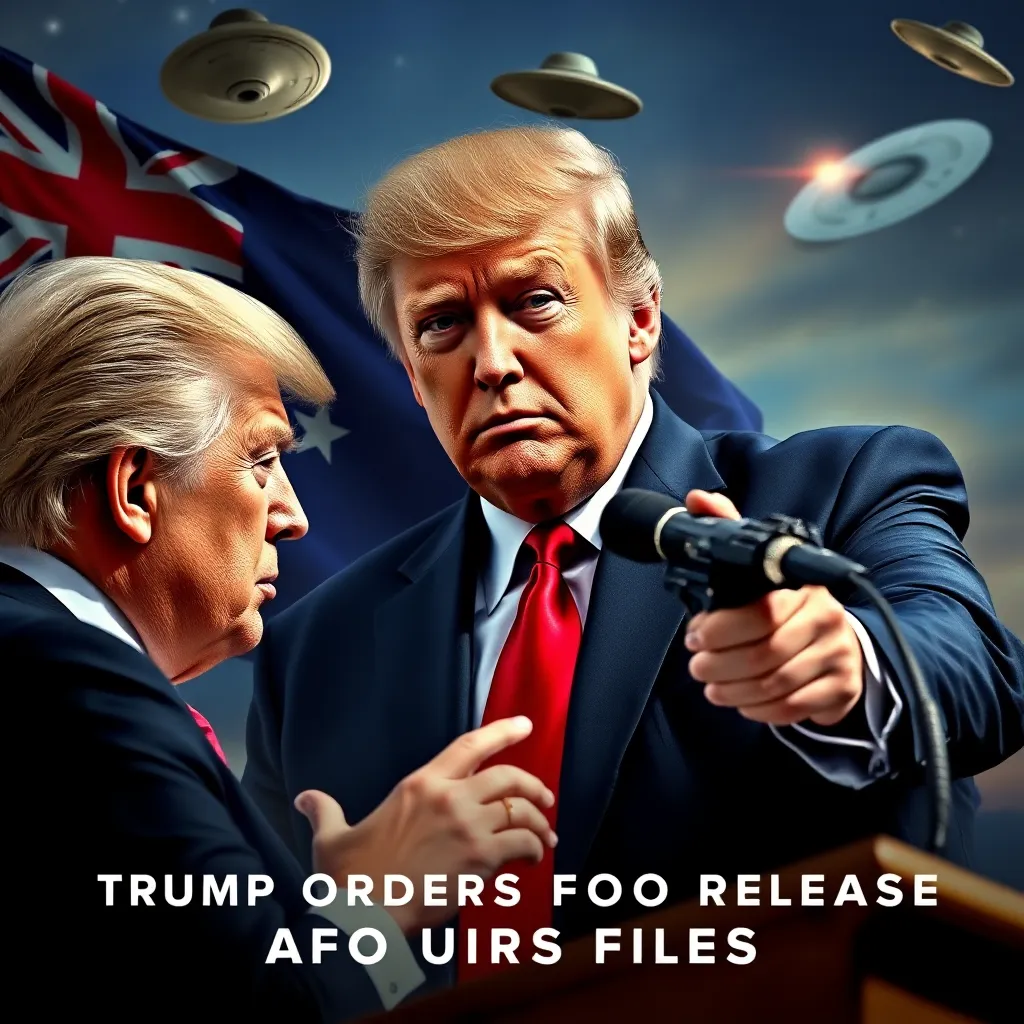 Trump Orders Pentagon to Release UFO Files in Australia : MysteryLores