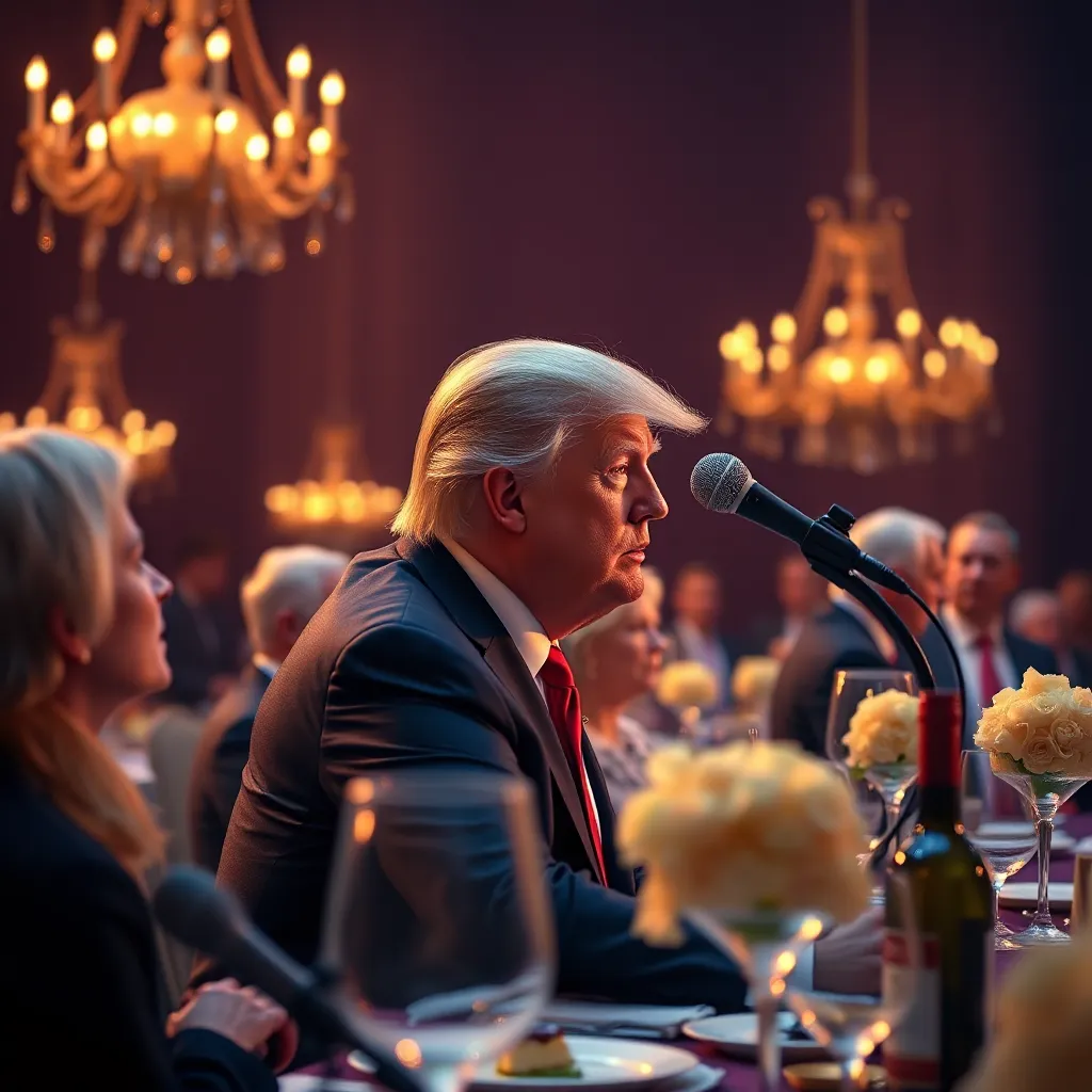 Trump Pardons Tax Offender After $1 Million Dinner Incident : MysteryLores