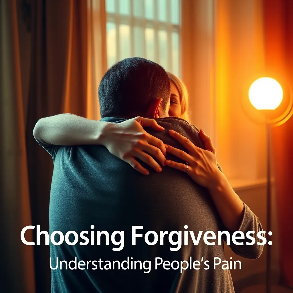 Understanding Forgive Choosing Forgiveness: Understanding People's Pain : MysteryLores
