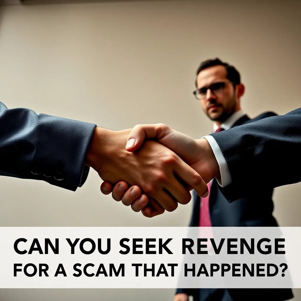 Can You Seek Revenge for a Scam That Never Happened? : MysteryLores