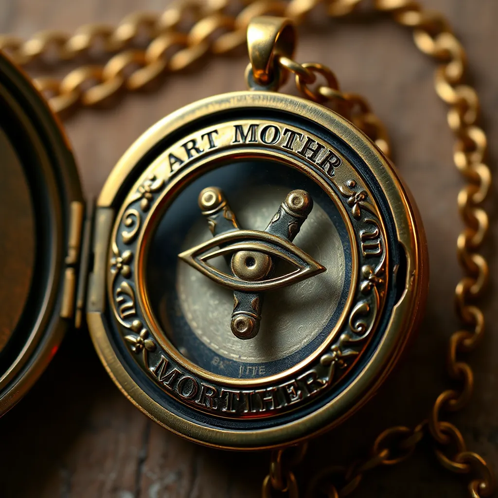 Identifying the Symbol of an Antique Victorian Locket : MysteryLores