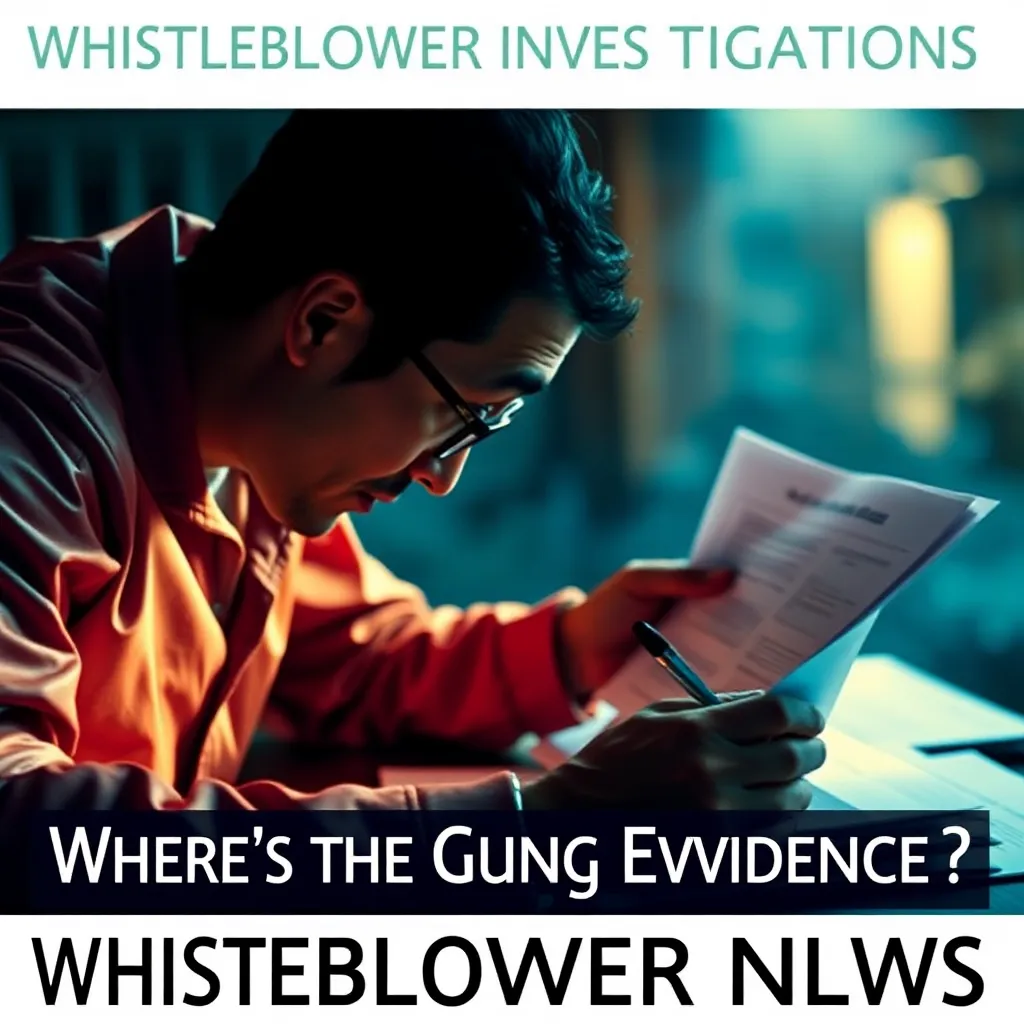 Where's the Smoking Gun Evidence? Whistleblower Silence MysteryLores