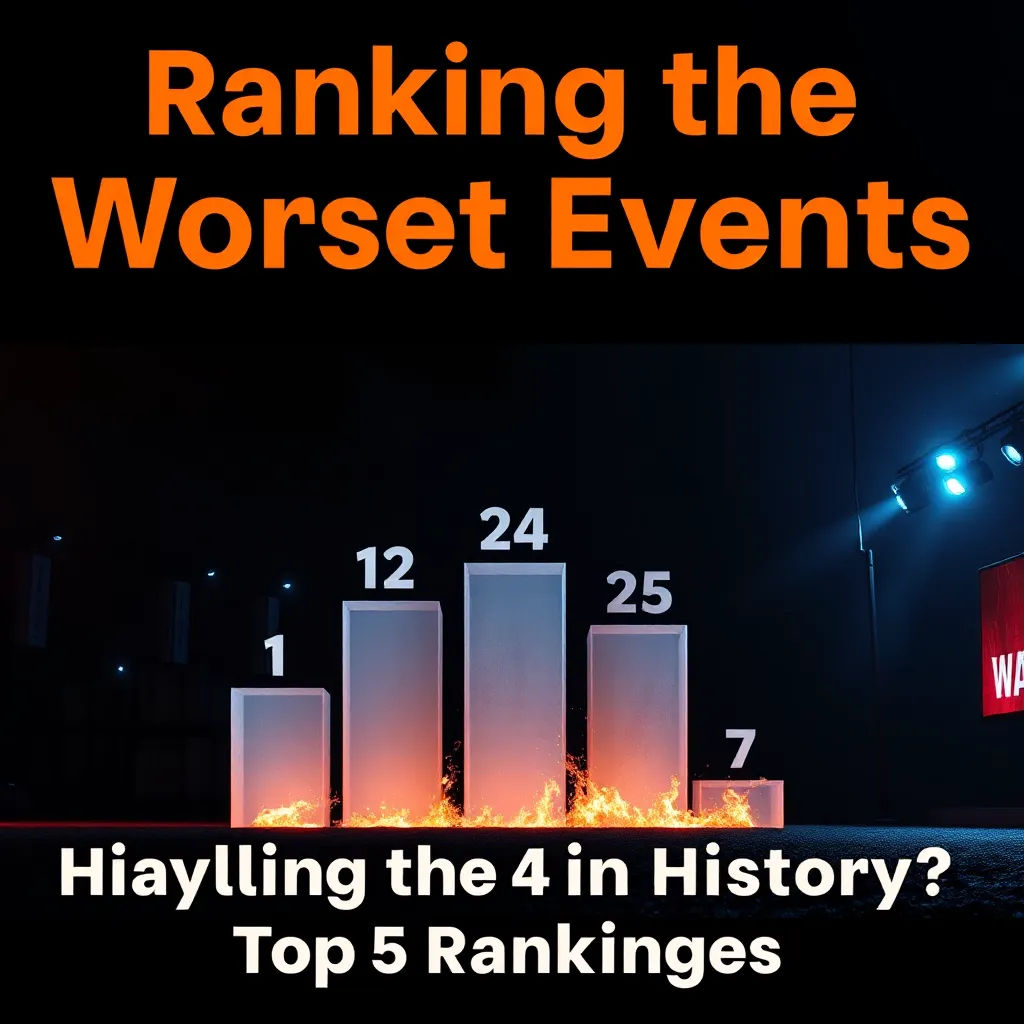 Is This the Worst Event in History? Top 5 Rankings : MysteryLores